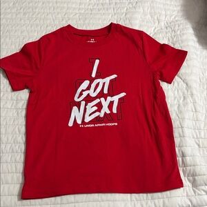 Under Armour Red 'I Got Next' Tee
